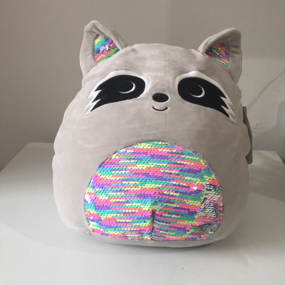 💥NEW💥 12” Sqishmallow Max Rainbow Sequence
